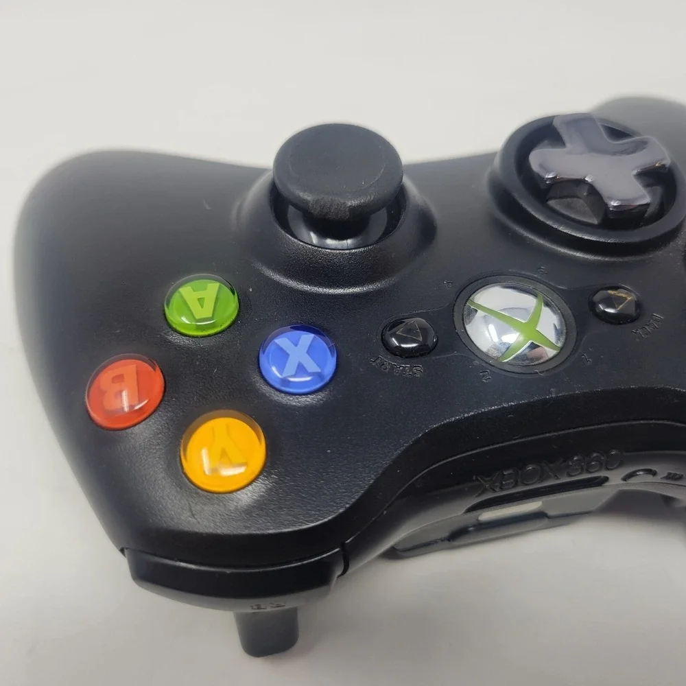 Microsoft Xbox 360 Black Wireless Controller‎ 1403 OEM gamepad